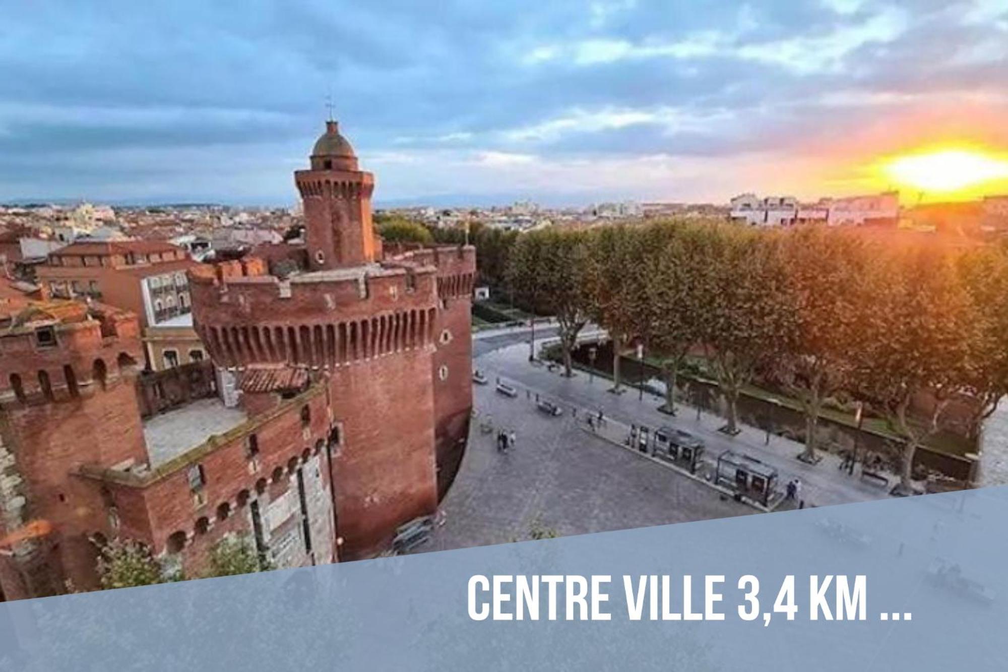 L'Artmonie - Climatise - Jardin - Centre-Ville - Plage بيربينيو المظهر الخارجي الصورة